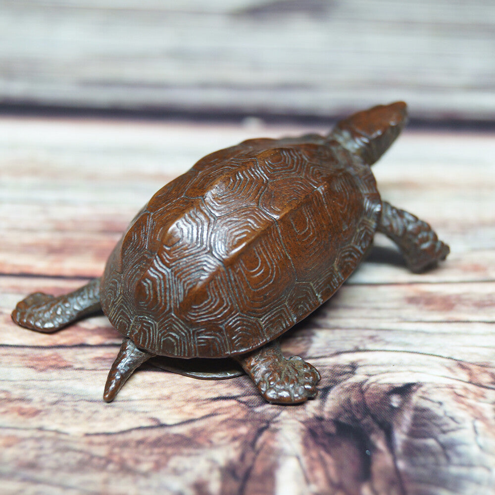Copper Turtle Tea Pet Copper Insect Tea Pet Collectable Creative Statue Gifts
