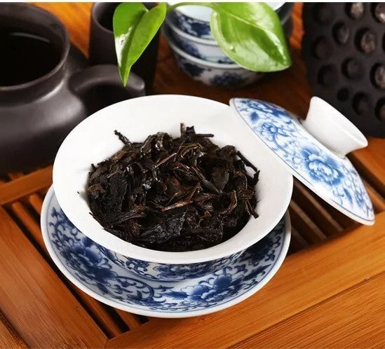 1000g China Anhua Black Tea Handmade Organic Health Dark Tea Gold Fu Brick Tea