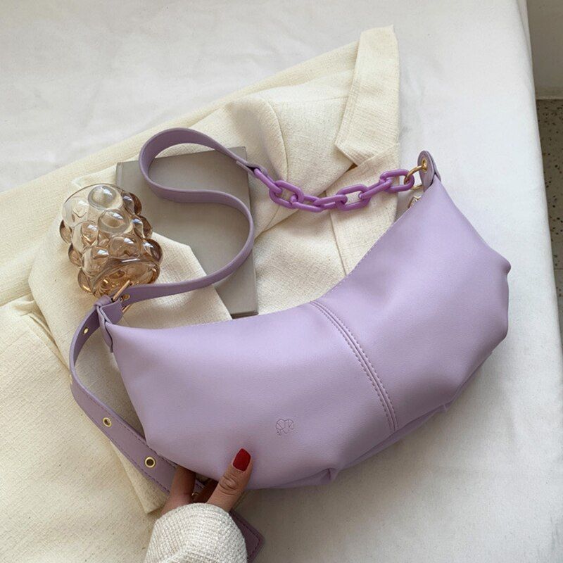 Soft Synthetic Leather Handbag Vintage Crossbody Bag Shoulder Purse 35*17*6 CM