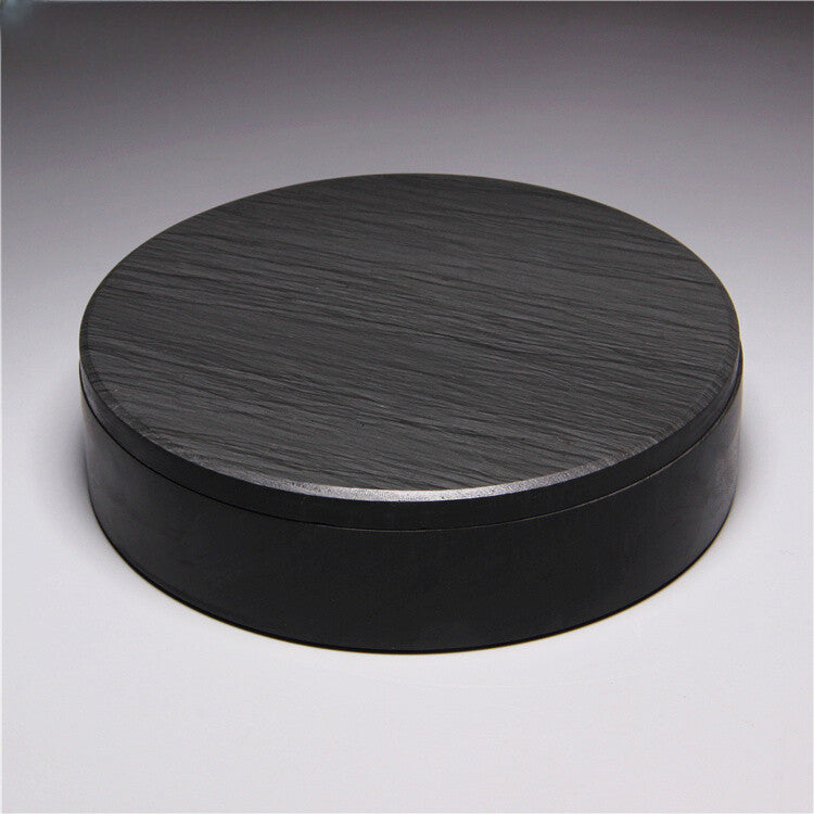 4.9" Chinese Ink Natural Original Stone Hand-carved Taiji Inkstone Inkslab