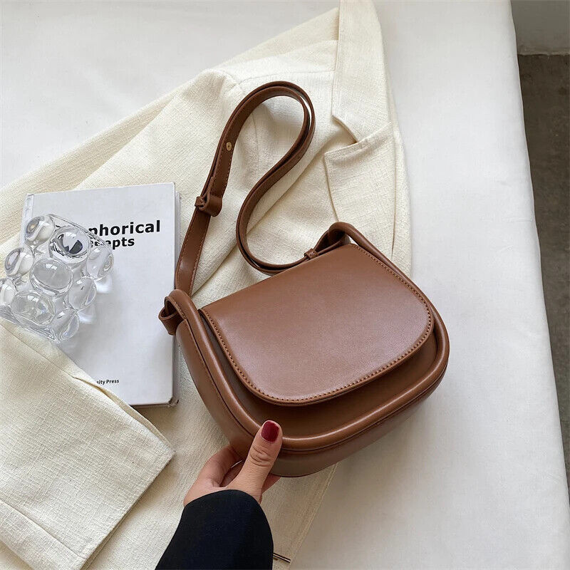 2023 Winter PU Leather Women's Handbag Short The Latest Shoulder Crossbody Bags