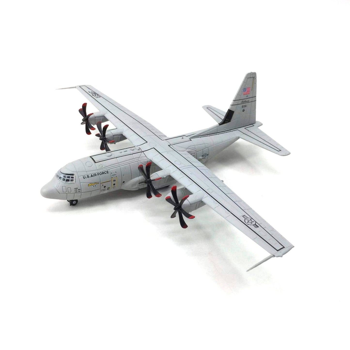 1/200 USAF C-130 Hercules Transport Aircraft Model Alloy Diecast Plane Model