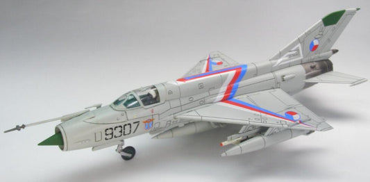 HM Mig-21MF Czech AF Test Squadron Stress Team 1/72 diecast plane model aircraft