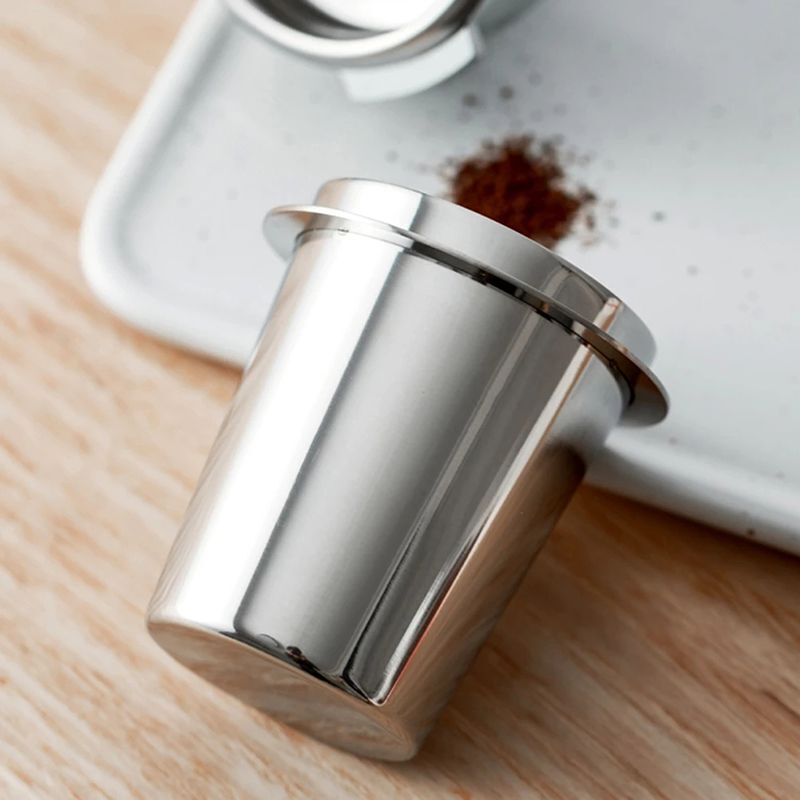 Coffee Dosing Cups Stainless Steel 51 53 58mm Sniffing Mugs For Espresso Machine