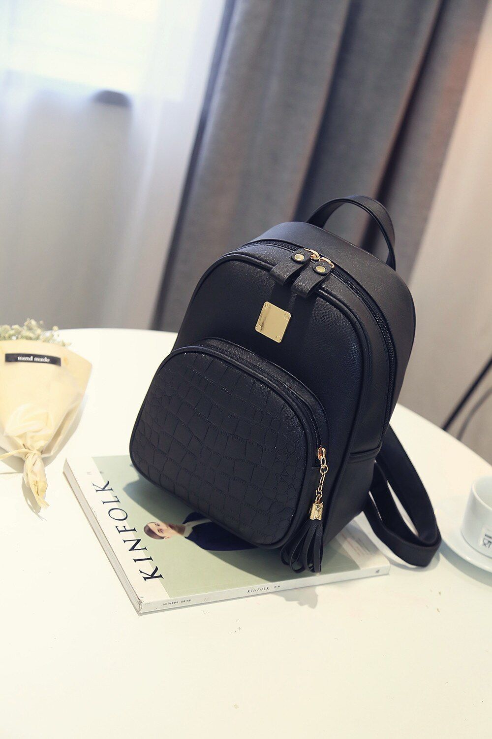 Backpack Fashion Summer Versatile College Casual Bags Traveling Purses Polyester