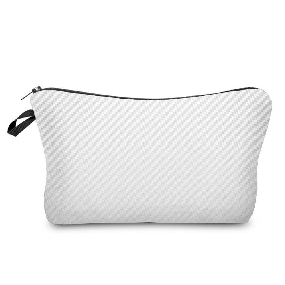 Heat Transfer Cosmetic Bags Toiletry Purse Waterproof Makeup Organizer Storage