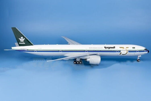 1:200 37CM JC Wings Saudia BOEING 777-300ER Passenger Airplane Diecast Model