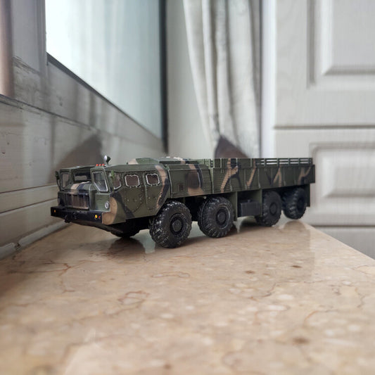 1:72 Russia MAZ7911 Heavy Truck Russian Transporter Camouflage Model Collection