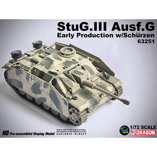 1/72 German Sturmgesch ü tz Model G Tank Early Type Side Armor 1943