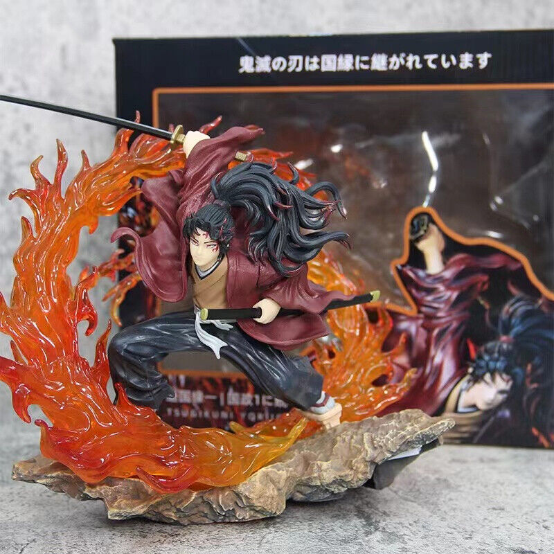 Demon Slayer Kokushibo Tsugikuni Yoriichi PVC Action Figure Statue Model Toy