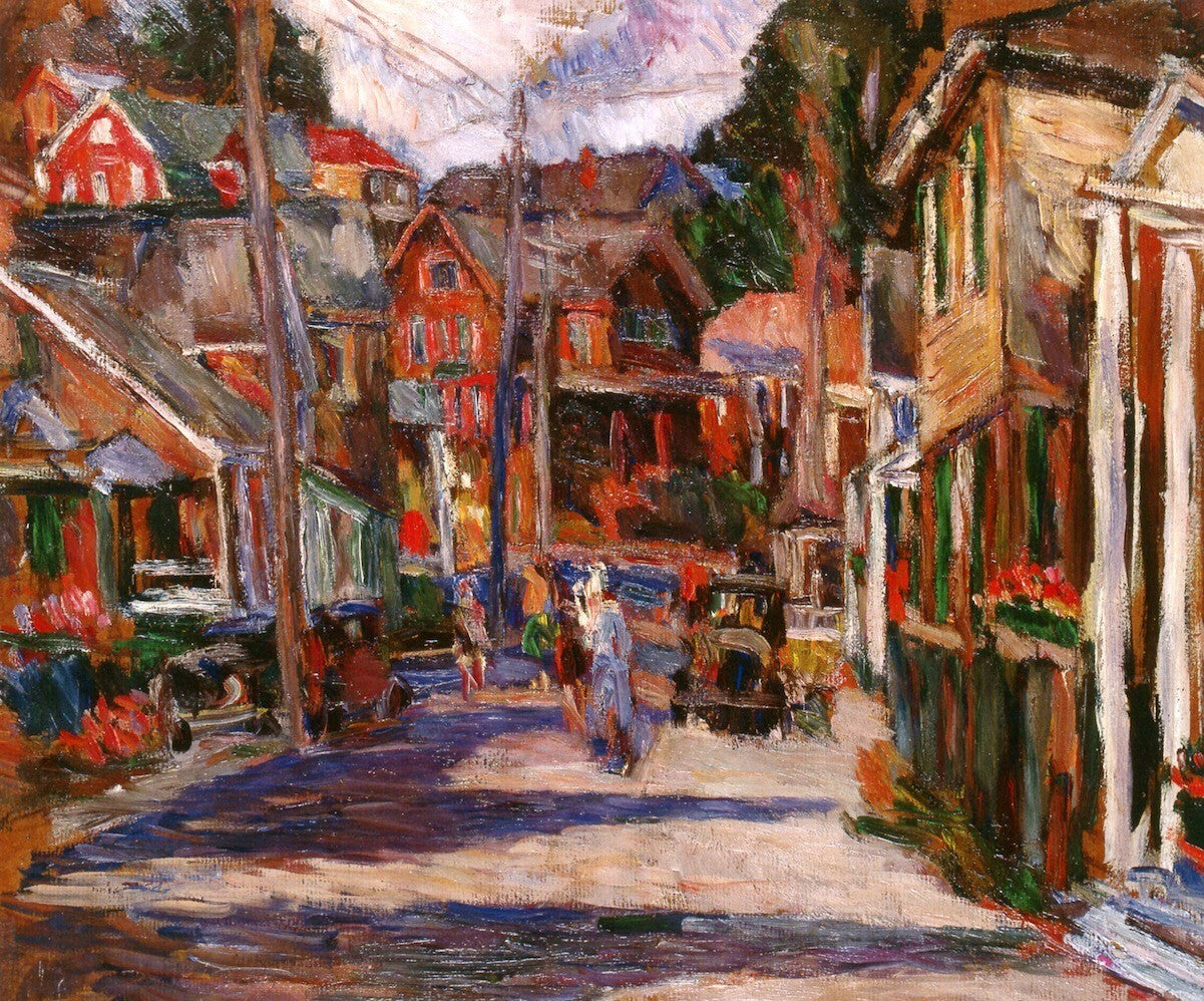 Dream-art Oil painting Nantasket-Massachusetts-Abraham-A-Manievich-oil-painting