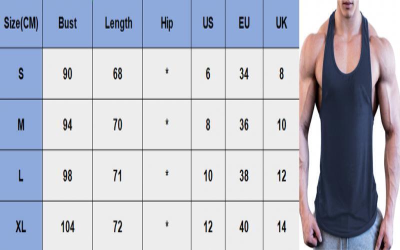 Gym Tank Top Men Fitness Bodybuilding for Male Sleeveless Vest Shirts