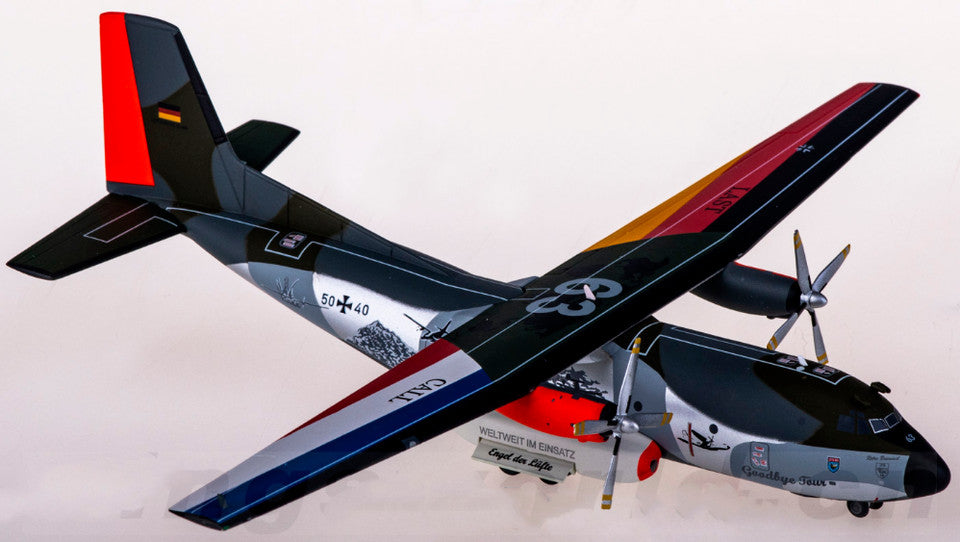 1:200 Herpa Luftwaffe Transall C-160 Aircraft Diecast Airplane Plane Model