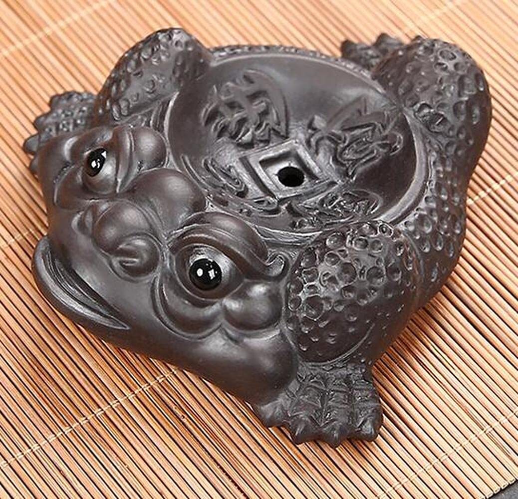 Purple Sand Golden Toad Tea Pet Tea Strainer Tea Filter Home Creative Tea Set