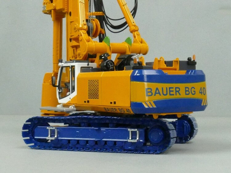 1:50 Bauer BG 40 Kelly Equipment Drilling Rig Construction Machine Diecast Model