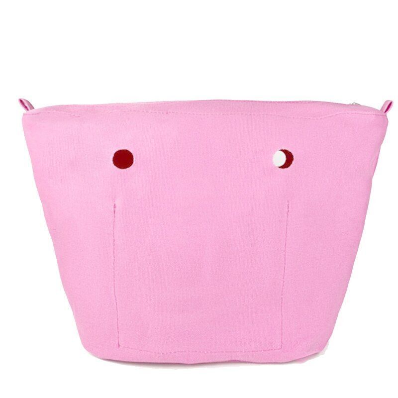 Waterproof Insert Inner Lining Zipper Pocket Bag Handbag Silicone Package Canvas