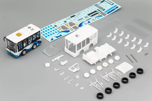 3D printed model Chinese Airport XML6855 buses Model resin model 6.5*3*4.2cm