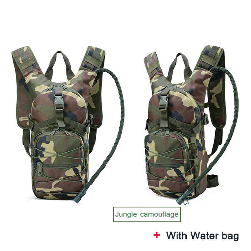 Tactical Backpack Water Bag Backpack Hiking Military Pouch Camping Daypack
