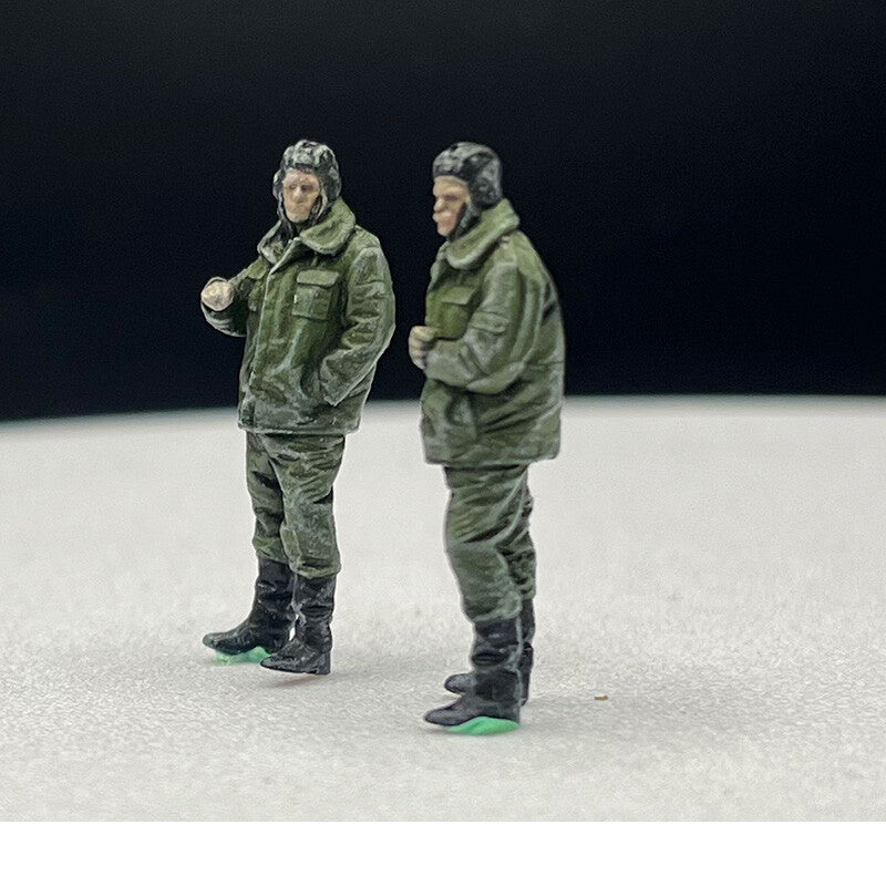 1/72 Russian Armored Forces 2 Soldier Model