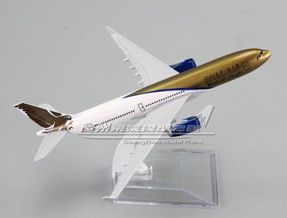 16cm Gulf Air AIRBUS A330 Passenger Airplane Aeroplane Diecast Aircraft Model