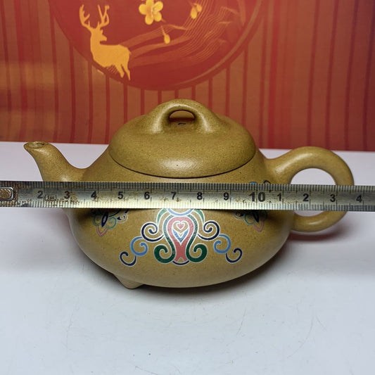 Vintage Chinese Yixing Purple Clay Teapot Zisha Ceremony Fashion Gift Teaware