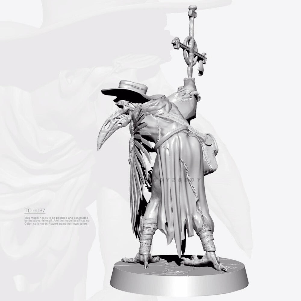 1/35 resin figure model Genshin Impact Age Wizard Bird 3D Printing Unassembled