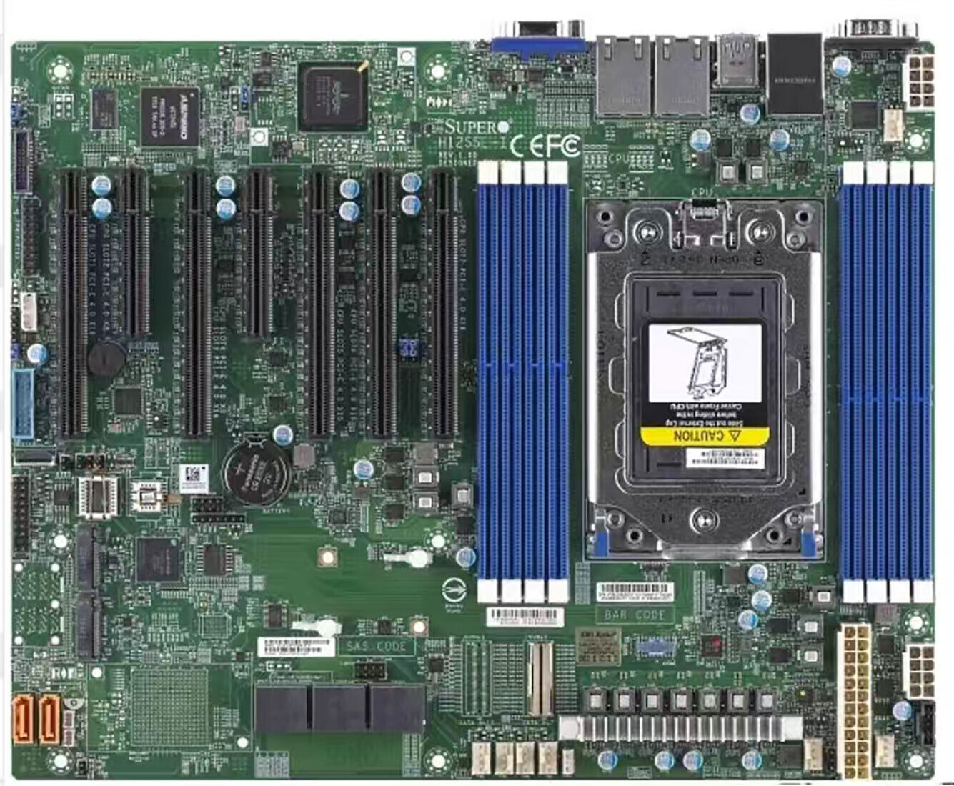 Supermicro H12ssl-i for AMD epyc 7002/7003 series single channel motherboard