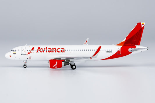 1:400 NGmodels Avianca Airbus A320 Passenger Airplane Diecast Plane Model