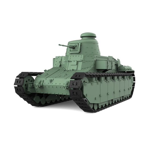 SSMODEL SS35657 1/35 Military Model Kit France Chare D1 Light Tank WAR WoT