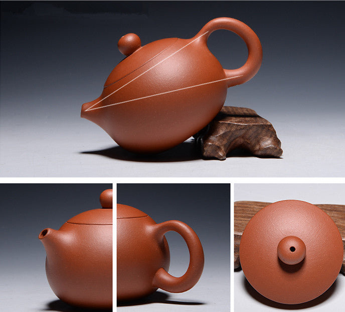 120ml Small Xishi Pot Marked 188 Holes Tea Pot Yixing Zisha Zhu Clay Pot Tea Set
