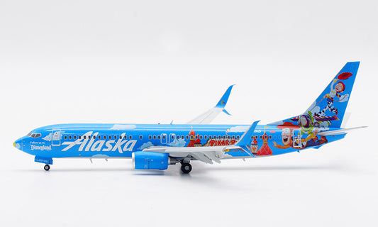 1:200 JC Wings Alaska BOEING B737-800 Flap Down Airplane Diecast Aircraft Model