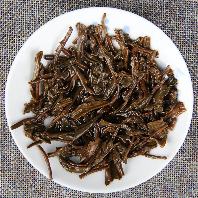400g 2006 Menghai Qizi Cha Pu'er Tea Cake Chinese Green Tea Big Leaf Pu-erh Tea