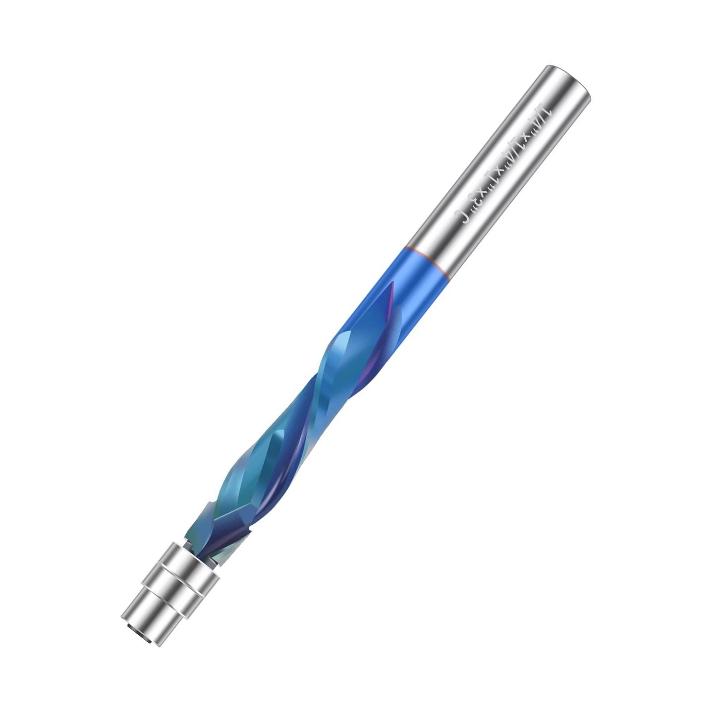1/4'' Shank Compression Cutter Router Bit Solid Carbide Flush Trim Bit A