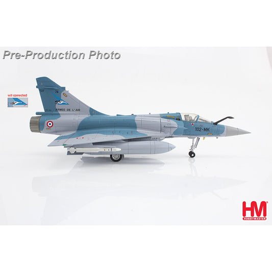 1/72 Phantom 2000 Fighter Model Mirage 2000-5 102-MK French Air Force