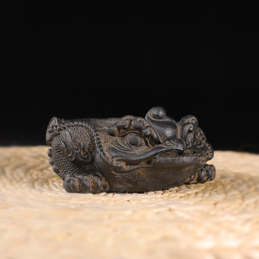 3 Legged Coin Toad Statue Ashtray Flower Pot Collection Table Decor