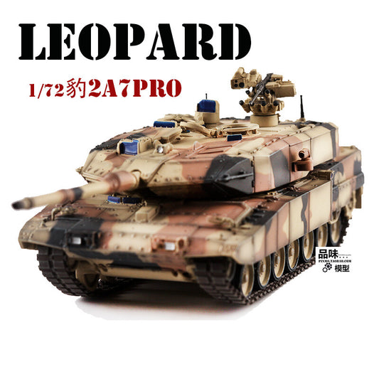 1/72 German Army Leopard 2A7Pro Tank Model Sand Camouflage