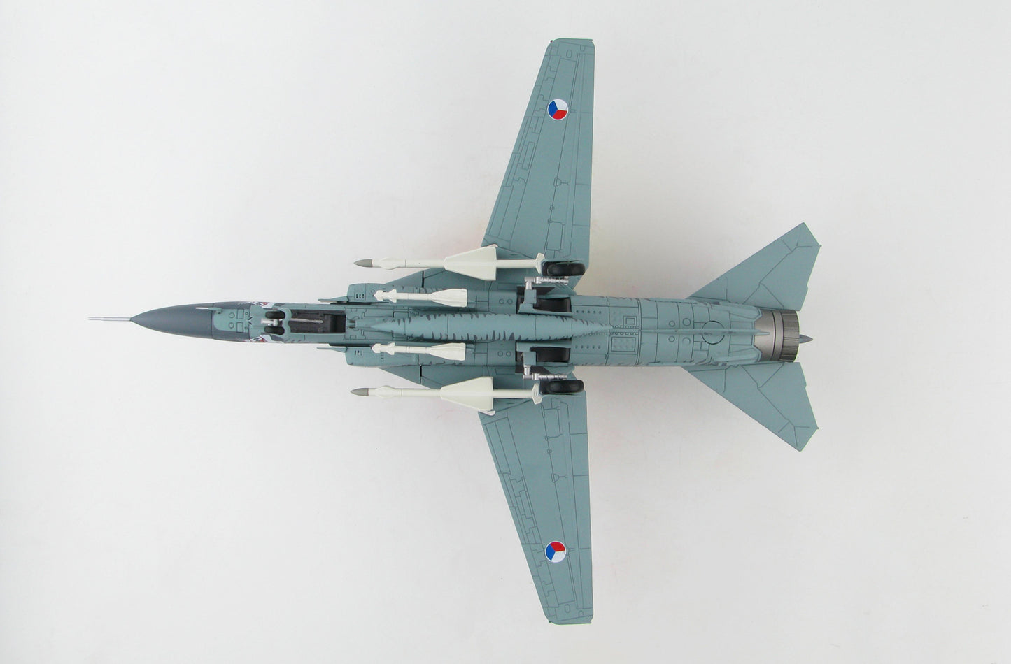 HM MIG-23MLD Bort 4644, Czech AF, CIAF' Air Show 1999 1/72 diecast plane model