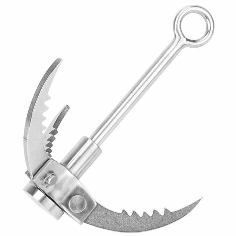 Grappling Hook Foldable Survival Claws Climbing Stainless Steel Wall Equipment