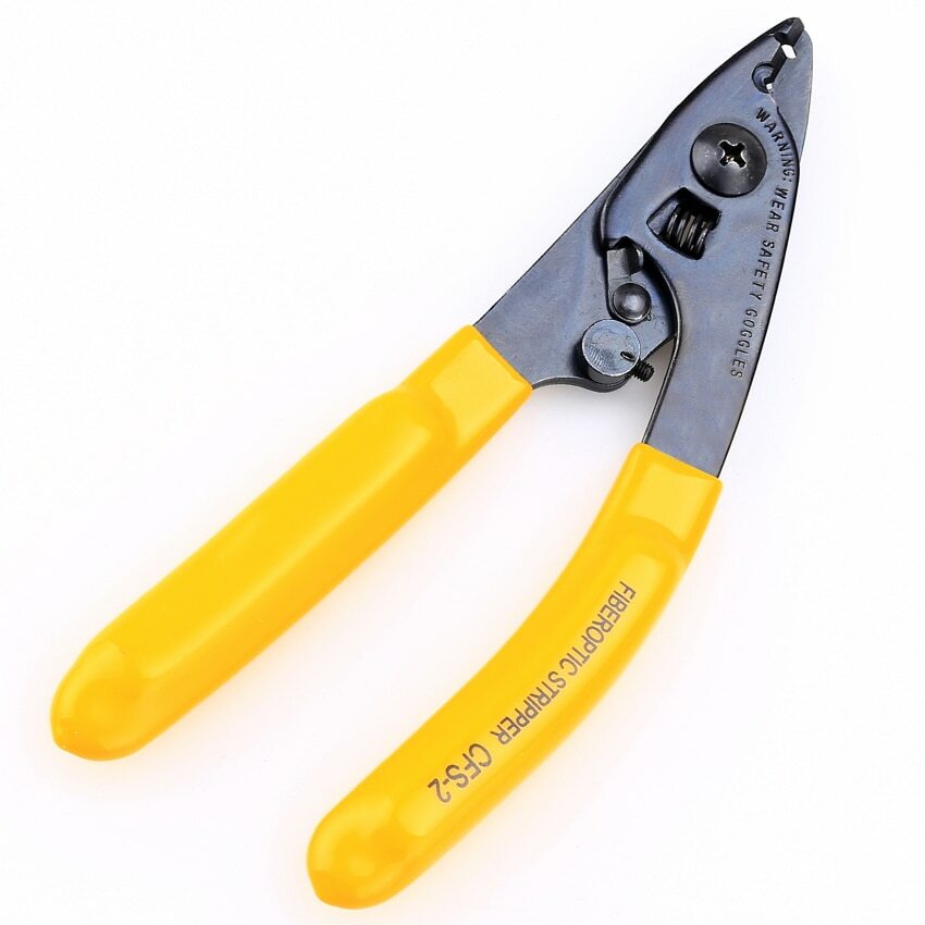 3 IN 1 FTTH Splice Fiber Optic Tool Kits Fibre Stripping Fixed Length Track