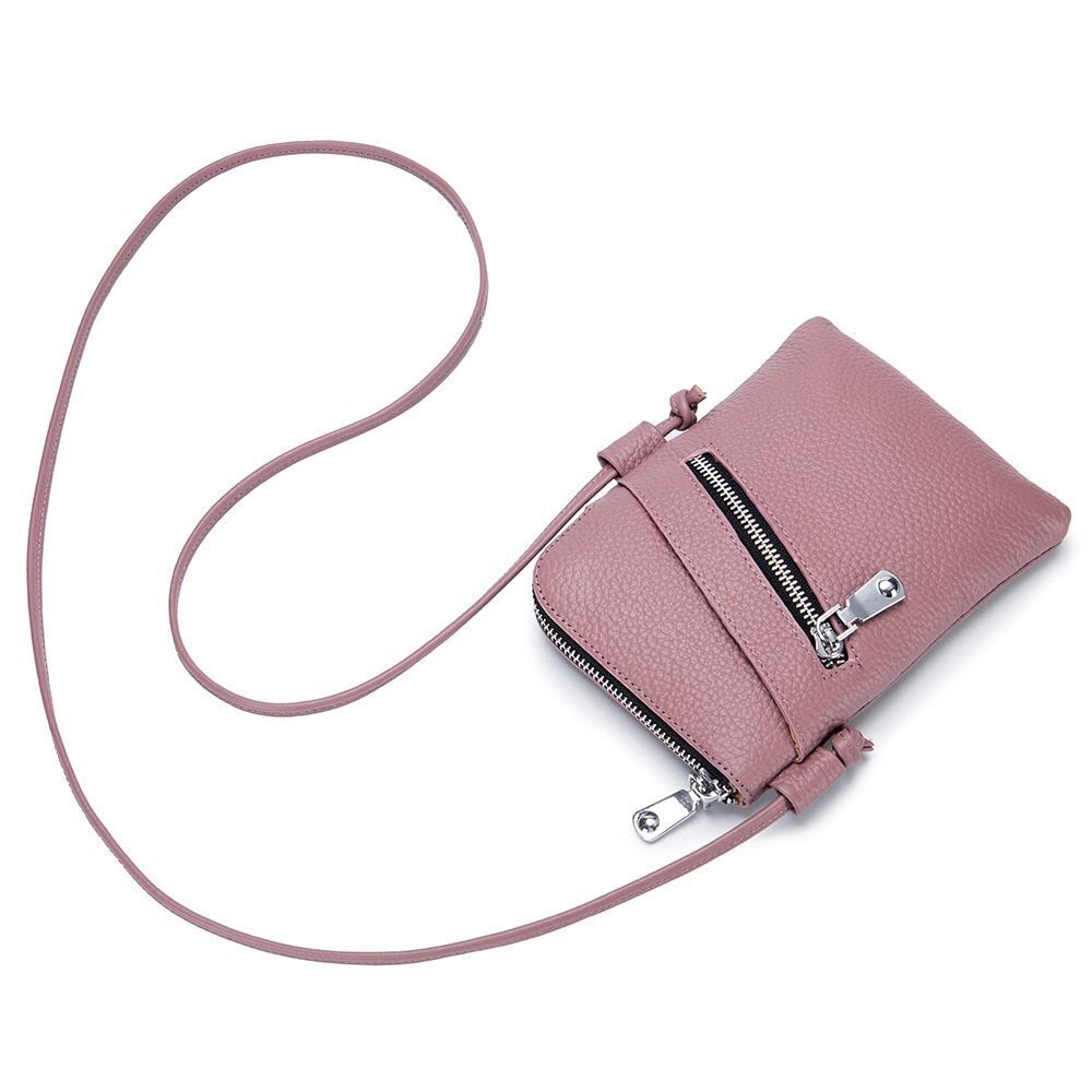 Genuine Leather Shoulder Crossbody Bags Small Handbag Crossbody Purse Polyester