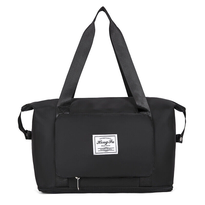 Foldable Sports Bag For Women Gym Swimming Ultralight Waterproof Wet Pocket