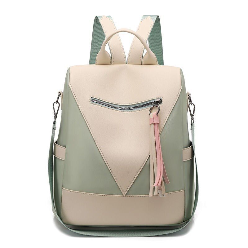 Women Business Backpacks Synthetic Leather School Bags Large Traveling Book Bags