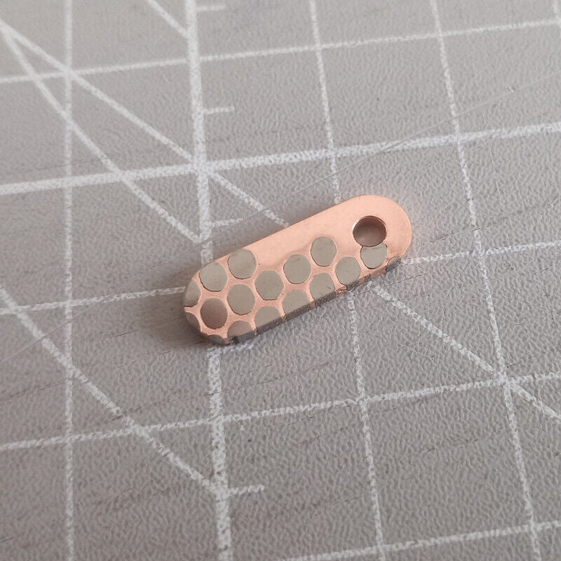 1PC Clip Hole Patch for Rick Hinderer XM18 3.5” Superconducting Patch