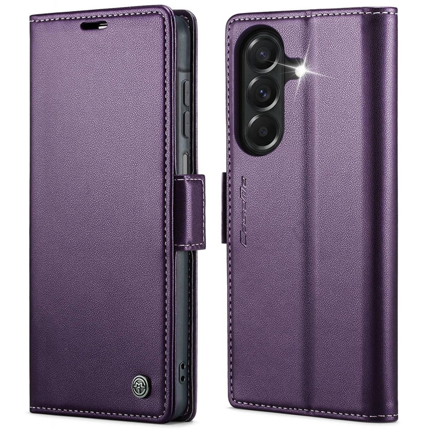 For Samsung Galaxy A27 Wallet Case with Card Holder, RFID Blocking Leather Cover