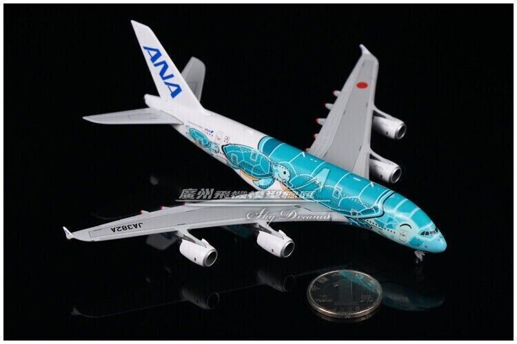 1:500 JC Wings ANA AIRBUS A380 Passenger Airplane Diecast Aircraft Plane Model