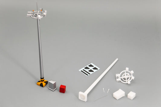 Civil Aviation Airport Lights High Mast Lights Model Cute Version 3D Print KIT