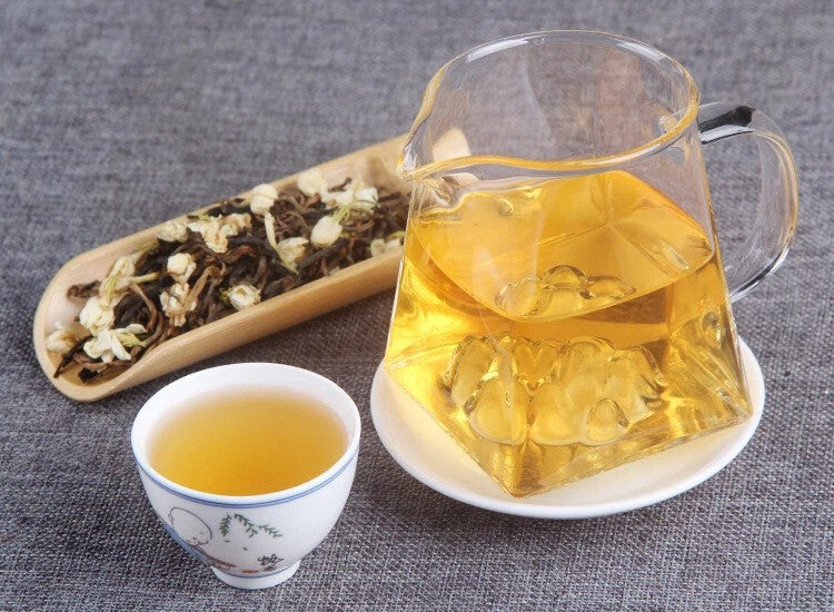 Handmade MoLi Hua DianHong black tea FengQing YunNan Jasmine DianHong Black tea