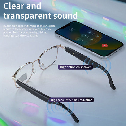 Smart Glasses Wireless Bluetooth Music Stereo Headset Audio Speaker Color Change