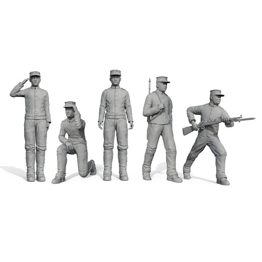 SSMODEL SSTR144910 1/144 Model Upgrade Parts Army Model Japan Soldiers