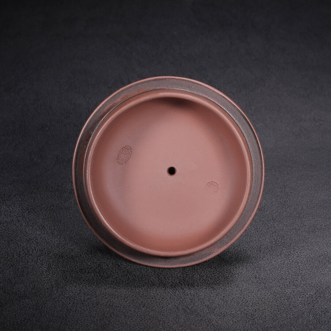Chinese Yixing Zisha Clay Handmade Exquisite Teapot (石瓢 【底款】顾景舟,范曾)